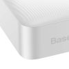 Baseus Bipow Powerbank, 20000mAh, 20W (fehér)
