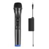 Vezeték nélküli dinamikus mikrofon UHF PULUZ PU628B 3,5 mm (fekete)