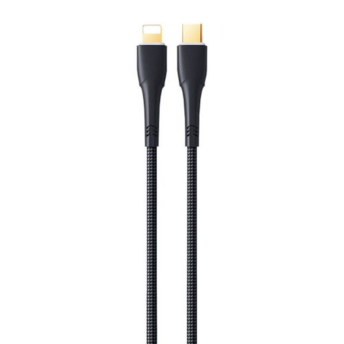 Remax Bosu USB-C-Lightning kábel, 1,2 m, 20 W (fekete)