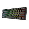 Mechanical keyboard Royal Kludge RK61 RGB, brown switch (black)