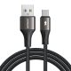 Kábel Light-Speed ​​USB-USB-C SA25-AC3 / 3A / 1,2 m (fekete)