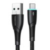 Joyroom SA32-AC3 Csillagos USB-kábel USB-C-hez, 3A, 1 m fekete