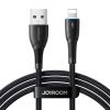 Joyroom SA32-AL3 Starry USB kábel Lightninghez, 3A, 1m fekete