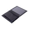 Összecsukható napelemes töltő Choetech SC005 22W 2xUSB (fekete)