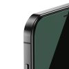 Baseus iPhone 12 Mini ívelt edzett kijelzővédő üvegfólia szem kímélő felülettel 0.15mm (2db)
