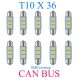 10Db/Csomag Canbus 3Smd Led Smd-Cd36Mm-3Smd Szofita