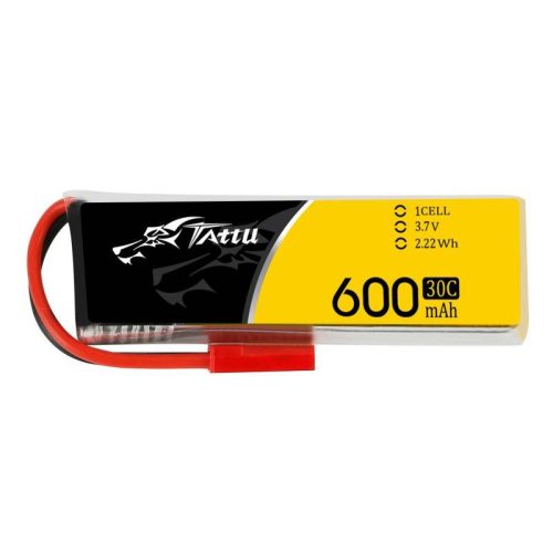 Akumulator Tattu 600mAh 3,7V 30C 1S1P JST