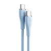 Szellőztetés TAWSG USB-C 2.0 - USB-C 5A kábel 1,5 m (kék)