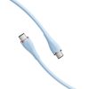Szellőztetés TAWSG USB-C 2.0 - USB-C 5A kábel 1,5 m (kék)