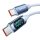USB-C kábel USB-C Toocki TXCTT1-XX04-B2, 2m, FC 100W (kék)