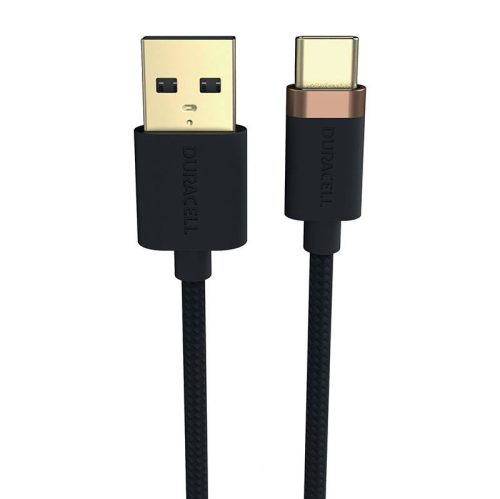 Duracell USB kábel számára USB-C 2.0 1m (fekete)