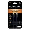 Duracell USB-C-Lightning kábel 1 m (fekete)