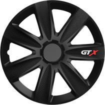 14" Gtx Carbon Black 14-Es Dísztárcsa Garnitúra