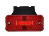 4 LED-es szélességjelző piros 12-24V - E jeles