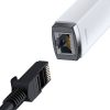 Baseus Lite Series USB-C – RJ45 hálózati adapter, 100Mbps (fehér)