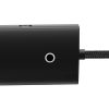 Baseus Lite Series 4 az 1-ben USB - 4x USB 3.0 hub, 1m (fekete)