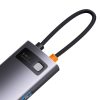 Baseus StarJoy 6 az 1-ben Hub, USB-C - 3x USB 3.0 + HDMI + USB-C PD + RJ45