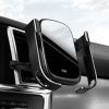 Baseus sziklaszilárd elektromos autó tartó Qi indukciós töltővel (fekete)