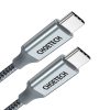 kábel USB-C do USB-C Choetech, PD 100W 1.8m (grey)