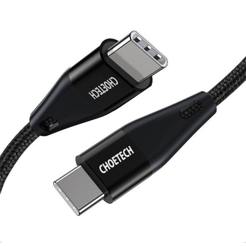 kábel USB-C do USB-C Choetech, XCC-1003, PD 60W 1.2m (black)