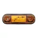 25088 3LED-es szélességjelző - sárga - 12-24V