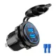 13214 Beépíthető, vízálló USB töltő aljzat Quick Charge 3.0