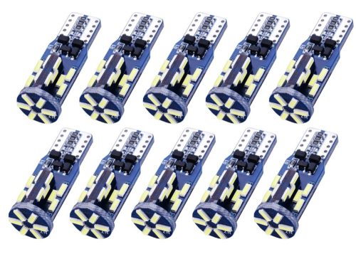 SMD-T10-4014-30 T10-4014-30SMD   - 10db-os T10 helyzetjelző CANBUS - 12V-24V