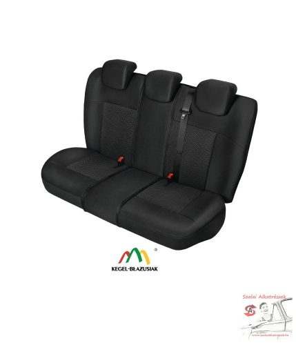 Poseidon Méretezett Üléshuzat A Hátsó Ülésre Fekete Peugeot 406