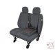 Elegance  kétszemélyes utas ülésre Való ülésrehuzat /Tálcás/ Volkswagen Crafter