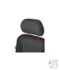 Ares Méretezett Üléshuzat A Hátsó Ülésre Fekete Peugeot 107