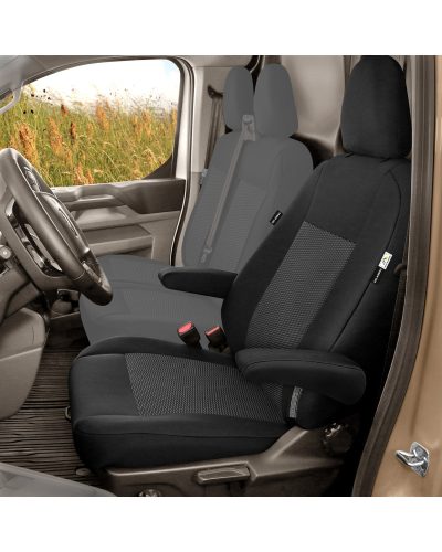 Ford Transit/ Turneo Custom II (2024-) Sofőr üléshuzat -dupla karfa- (Tailor Made)