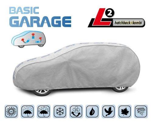 Ponyva Basic garázs L2 Hatchback / Kombi 430-455 Cm