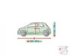 Volkswagen Lupo autótakaró ponyva Mobil Garázs Hatchback S3 335-355Cm Kegel