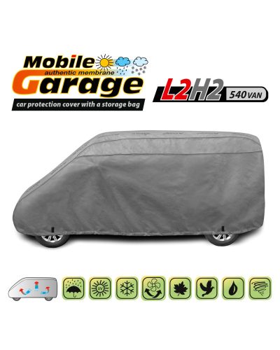 OPEL Movano III (L2H2) Autótakaró Ponyva - Mobil Garage – Kegel L2H2 540van dł (520–545, wys 210/220)