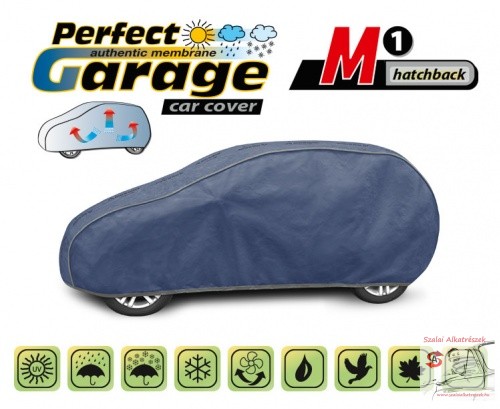 Mini  autótakaró Ponyva, Perfect garázs , M1 Hatchback , 355-380 Cm