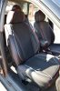 Honda Civic 2014-Ig Fortuna  Méretezett Üléshuzat Bőr/Szövet -Piros/Fekete- Komplett Garnitúra
