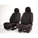 Nissan Pathfinder I Méretezett Üléshuzat -Fortuna Bőr/Szövet -Piros/Fekete- 2 Első Ülésre
