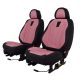 Peugeot 307 Méretezett Üléshuzat -Vénusz Bőr/Szövet -Rózsaszín/Fekete- 2 Első Ülésre