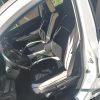 Audi A6 Flora Bőr/Szövet Méretezett Üléshuzat -Fehér/Fekete- 2 Elő Ülésre