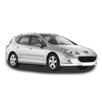 Peugeot 407 tetőcsomagtartó