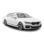 BMW 7 (G11, G12) csomagtértálca