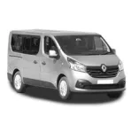 Renault Trafic csomagtértálca