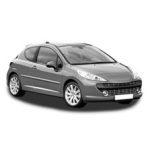 PEUGEOT 207 ponyva