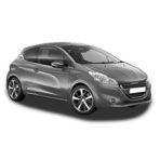 PEUGEOT 208 ponyva