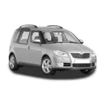 Skoda Roomster gumiszőnyeg