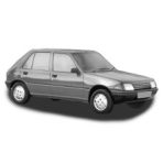 PEUGEOT 205 ponyva