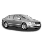 Skoda Superb gumiszőnyeg