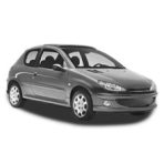 Peugeot 206 csomagtértálca
