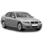 BMW 3 E90, sedan csomagtértálca