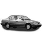 HYUNDAI EXCEL ponyva